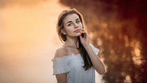 Girls, Model, 4K wallpaper