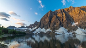Lake, Nature, Mountains, 4K wallpaper