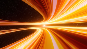 Cosmic phenomena, Orange aesthetic, Light Streaks, Warp, Outer space, Stars, Galaxy, Infinity, Planetary rings, Radiant, 4K wallpaper