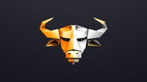 Bull, Minimalism, Minimalist, Artist, Artwork, Digital Art, Deviantart, 4K wallpaper
