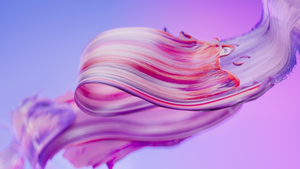 Pink aesthetic, Brushstroke, Microsoft Loop, Purple aesthetic, 4K wallpaper