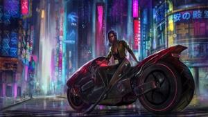 Artist, Artwork, Cyberpunk, Artstation, 4K wallpaper