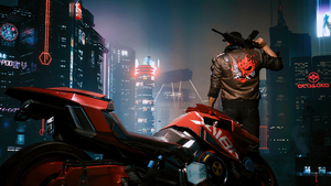 Samurai, Yaiba Kusanagi CT-3X, Cyberpunk 2077, Samurai jacket, Dystopian, 4K wallpaper