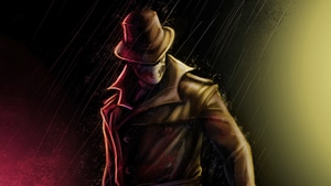 Rorschach, Fictional Superhero, Artist, Artwork, Digital Art, Artstation, 4K wallpaper