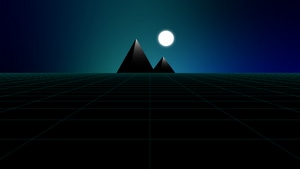Pyramid, Synthwave, Minimalism, Minimalist, Artist, Artwork, Digital Art, 4K wallpaper