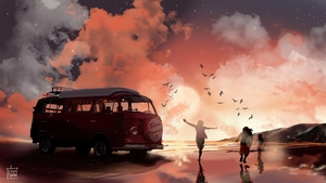 Van, Artist, Artwork, Digital Art, Deviantart, 4K wallpaper