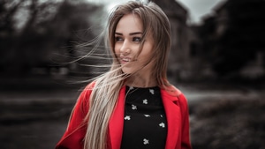 Blonde, Girls, Model, 4K wallpaper