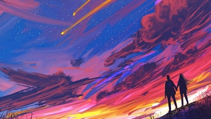 Couple, Artist, Artwork, Digital Art, 4K wallpaper