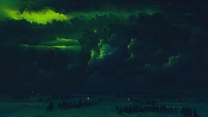 Aurora, Clouds, Artist, Artwork, Digital Art, Deviantart, 4K wallpaper