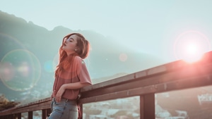 Girls, Model, Deviantart, Sunglasses, 4K wallpaper