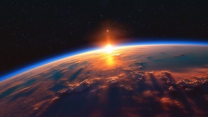 Earth, Sunrise, Horizon, Hope, 4K wallpaper