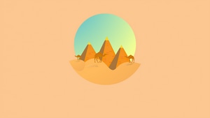 Camel, Artist, Artwork, Digital Art, Minimalism, Minimalist, 4K wallpaper