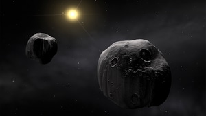 Planets, Digital Universe, Dark, Night, 4K wallpaper