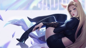 Ahri, League Of Legends, Games, Artwork, Artist, Digital Art, Artstation, 4K wallpaper