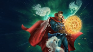 Doctor Strange, Superheroes, Artwork, Artist, Artstation, 4K wallpaper