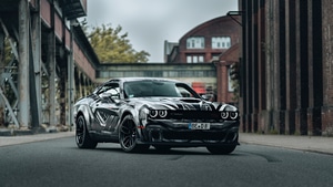 Dodge Challenger, Cars, Behance, 4K wallpaper