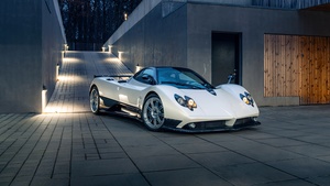 Pagani Zonda F, Hyper Sports Cars, 4K wallpaper