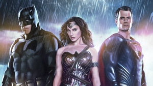 Wonder Woman, Batman, Superman, Superheroes, Artwork, 4K wallpaper