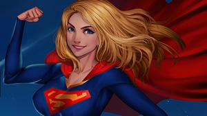 Supergirl, Superheroes, Artwork, Artist, Pixiv, 4K wallpaper
