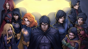 Batman, Batgirl, Robin, Nightwing, Superheroes, Artwork, Artist, Deviantart, 4K wallpaper