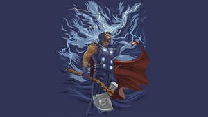 Thor, Superheroes, Artwork, Artist, 4K wallpaper