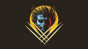 Wolverine, Superheroes, Artwork, Artist, Minimalism, Artstation, 4K wallpaper