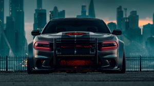 Dodge Charger, Cars, Behance, 4K wallpaper