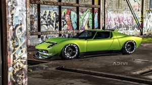 Lamborghini Miura, Lamborghini, Cars, Behance, 4K wallpaper