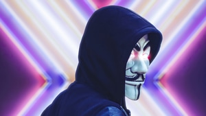 Anonymus, Mask, Artist, Artwork, Digital Art, 4K wallpaper