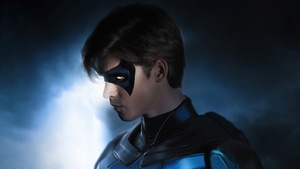 Nightwing, Titans, Superheroes, Artwork, Tv Shows, Artstation, 4K wallpaper