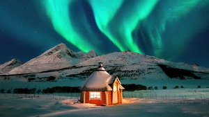 Northern Lights, Nature, Aurora, Sky, 4K wallpaper