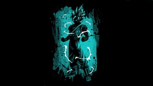 Goku, Anime, Artwork, 4K wallpaper