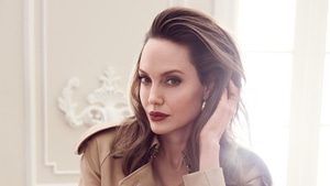 Angelina Jolie, Celebrities, Girls, 4K wallpaper