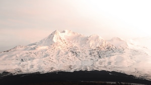 Snow, Mountains, Nature, 4K wallpaper