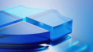 Microsoft Windows, Blue aesthetic, 4K wallpaper