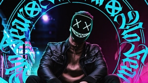 Mask, Artist, Artwork, Digital Art, 4K wallpaper