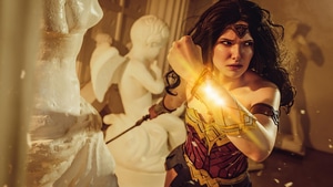 Wonder Woman, Superheroes, Cosplay, 4K wallpaper