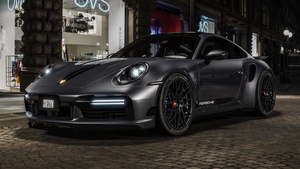 Porsche 911 Turbo S, Carbon Fiber, 4K wallpaper