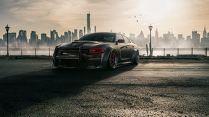Dodge Charger, Cars, Behance, 4K wallpaper