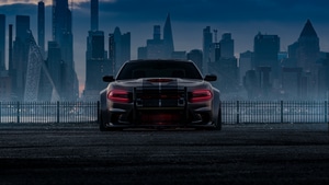 Dodge Charger, Cars, Behance, 4K wallpaper