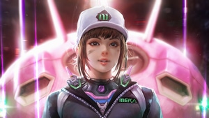 Dva Overwatch, Overwatch 2, Overwatch, Games, Artstation, 4K wallpaper