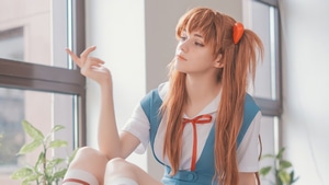 Neon Genesis Evangelion, Asuka Langley Soryu, Anime Girl, Anime, Cosplay, Shirogane Sama, 4K wallpaper