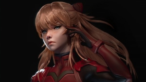 Neon Genesis Evangelion, Asuka Langley Soryu, Anime Girl, Anime, Artstation, 4K wallpaper