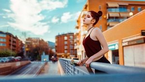 Girls, Model, 4K wallpaper