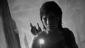 The Last Of Us Part 2, The Last Of Us, 2020 Games, Monochrome, Black And White, 4K wallpaper