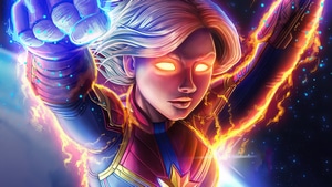 Captain Marvel, Superheroes, Artwork, Artist, Artstation, 4K wallpaper