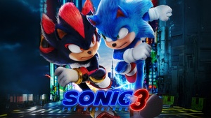 Sonic the Hedgehog 3, Cover Art, 2024 Movies, Shadow the Hedgehog, 4K wallpaper