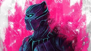 Black Panther, Superheroes, Artwork, Artist, Artstation, 4K wallpaper