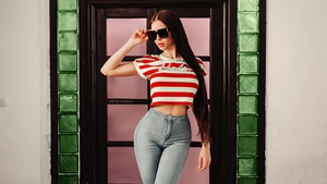 Girls, Model, Sunglasses, 4K wallpaper