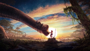 Dinosaur, Artist, Artwork, Digital Art, 4K wallpaper